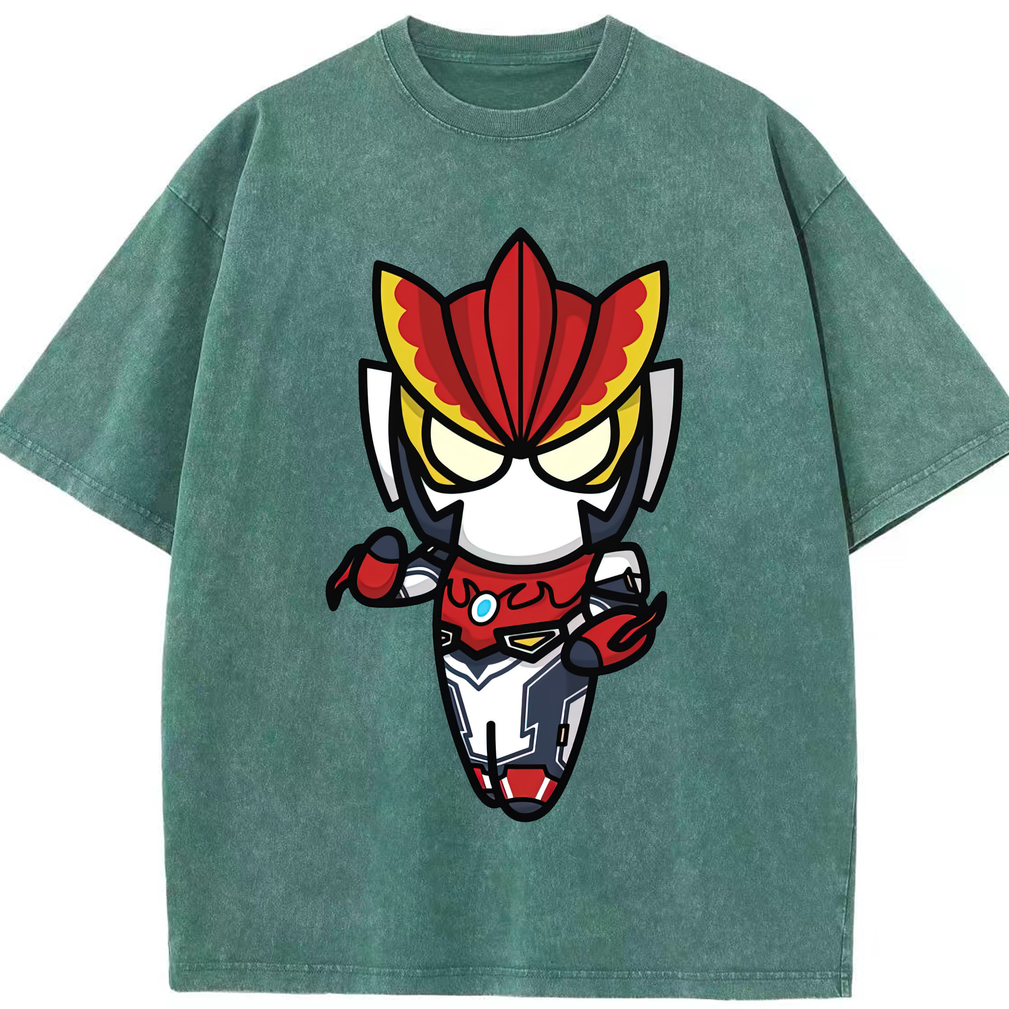 （画像用） ウルトラマン Ultraman 綿100% ヴィンテージ風 半袖Tシャツ（フロントプリント）